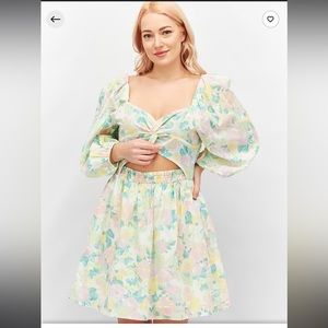 Reserved Mini Floral Dress BNWT